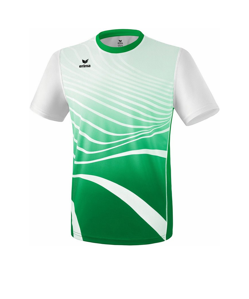 Erima T-Shirt Running Grün Weiss