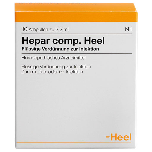HEPAR COMP.Heel Ampullen  10 St  Ampullen