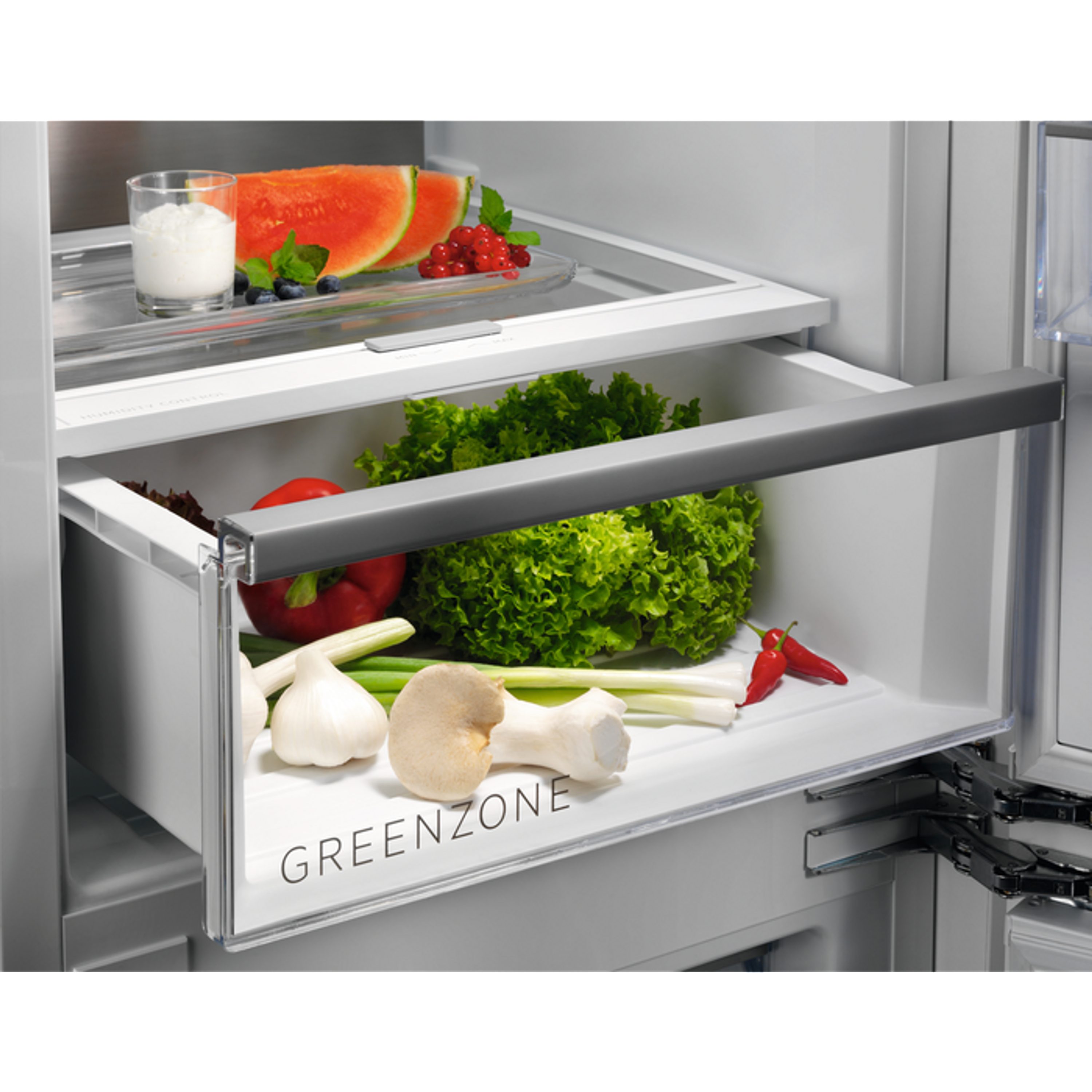 AEG Einbaukühlgefrierkombination SCE818E8MF, 177 cm hoch, 56 cm breit, NoFrost, Festtür