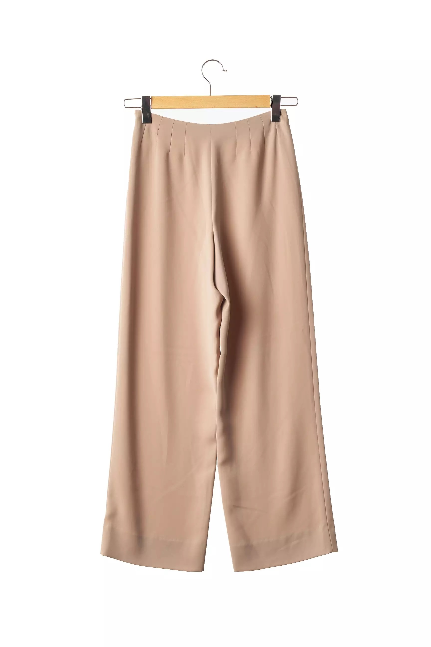 Thierry Mugler Pantalons Larges Femme couleur marron