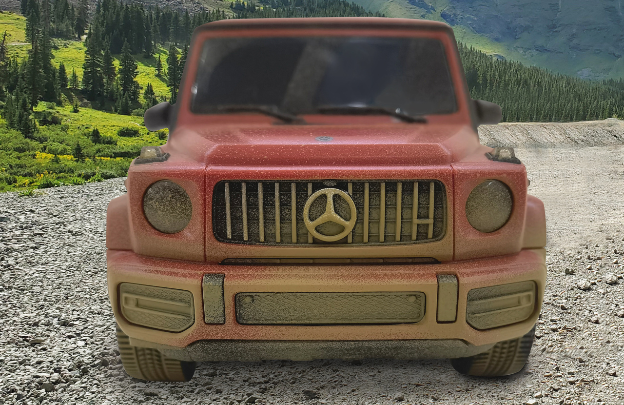 Jamara e.K. JAMARA-403006-Mercedes-Benz AMG G 63 1:24 Muddy 2,4GHz
