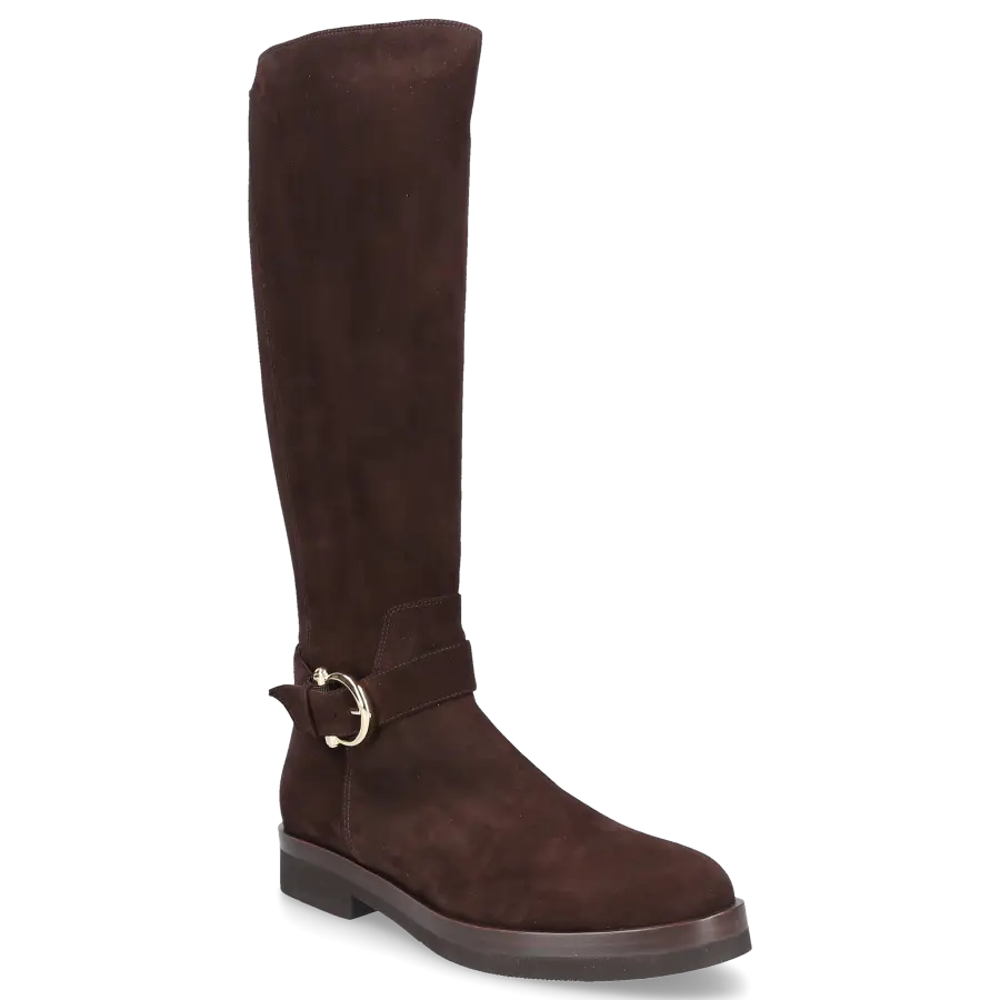 Truman's - Stiefel 9853 Veloursleder - braun