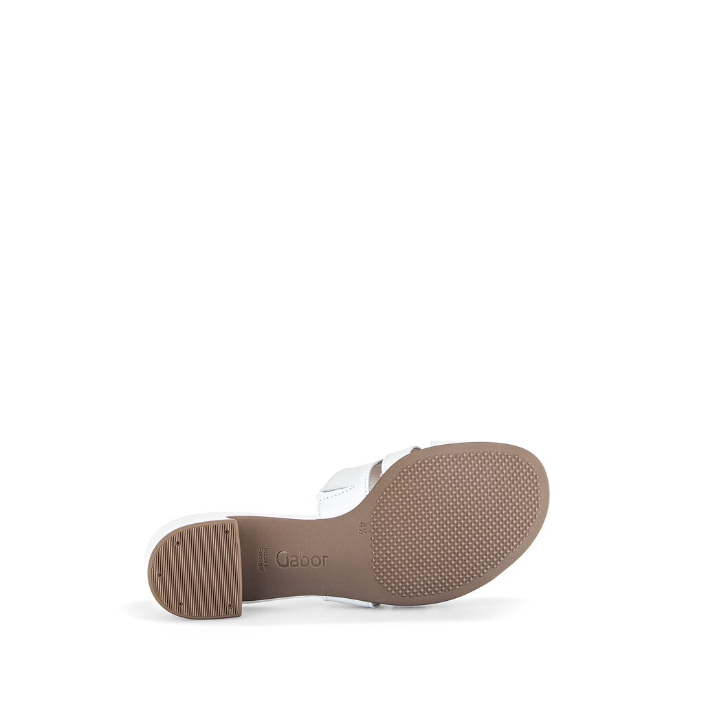 Gabor fashion Pantolette weiß