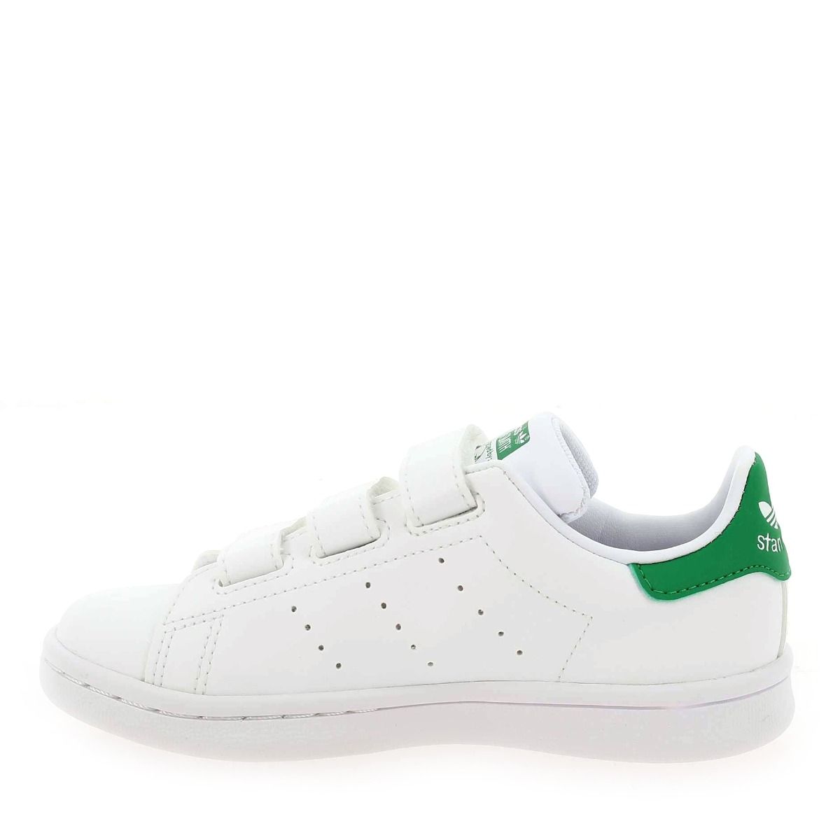 Adidas Originals  STAN SMITH CF C - Blanc Vert