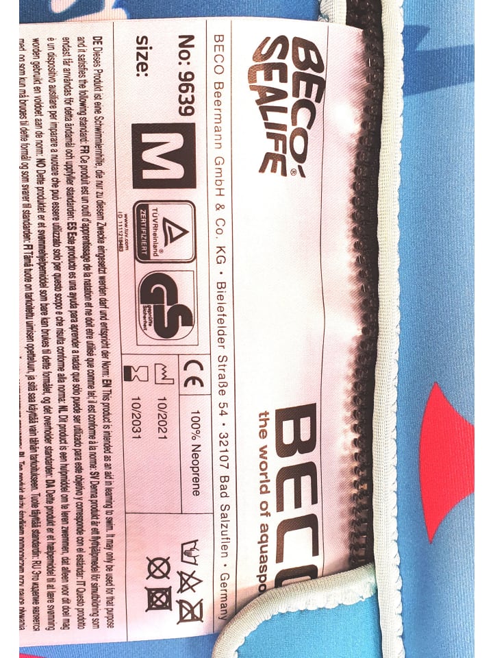 BECO the world of aquasports Schwimmlernweste BECO-SEALIFE® in blau - pink günstig kaufen