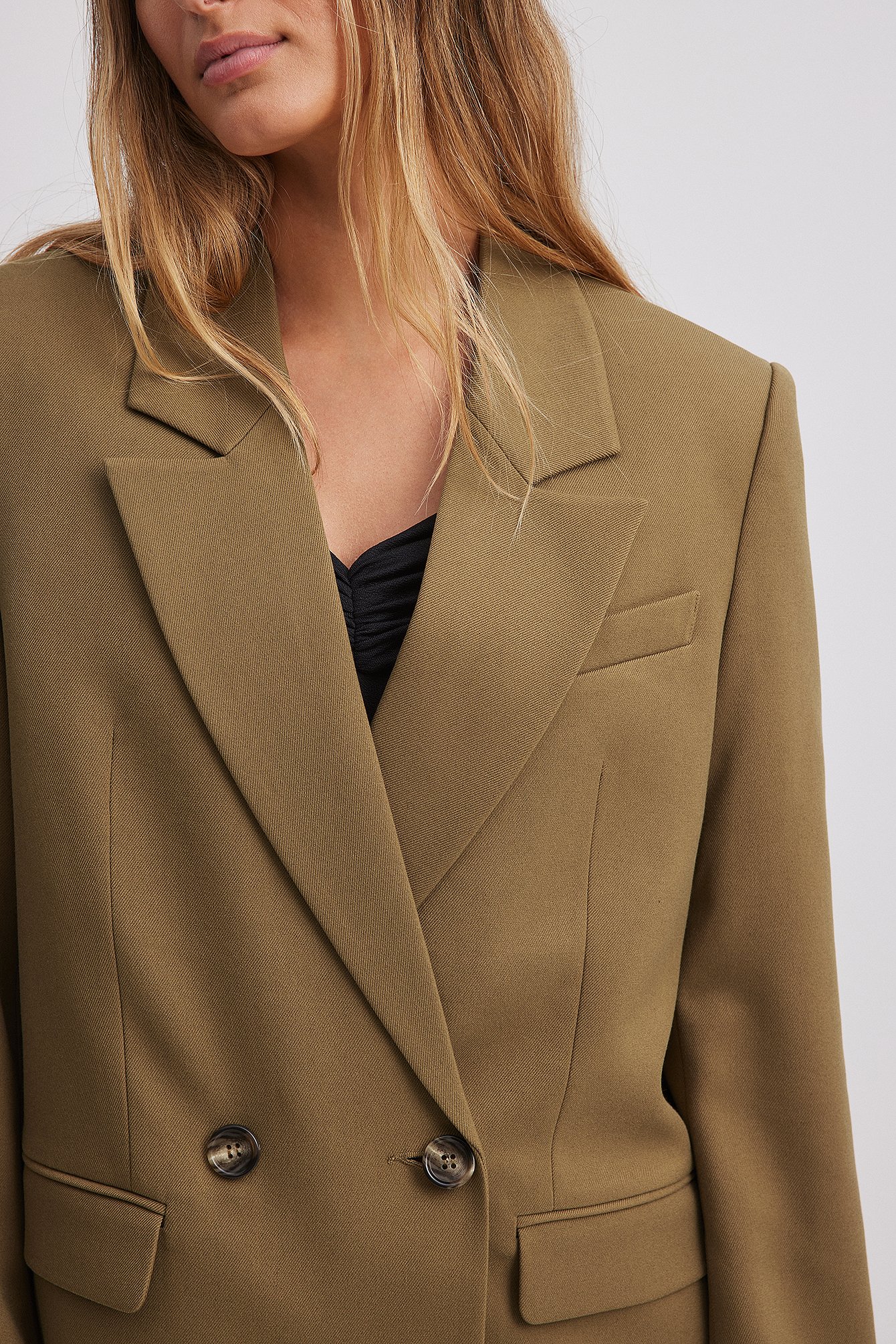 Oversize zweireihiger Blazer