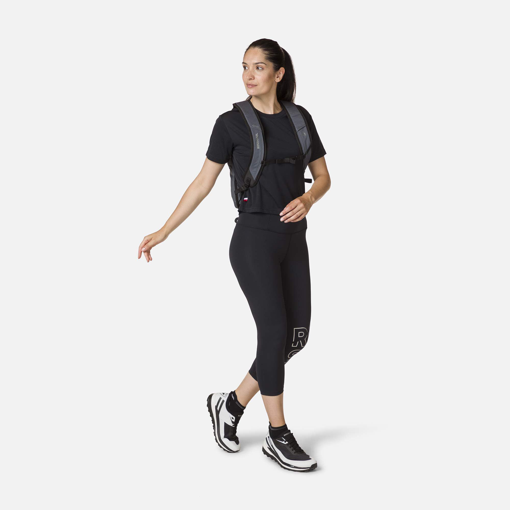 Legging de running 3/4 femme