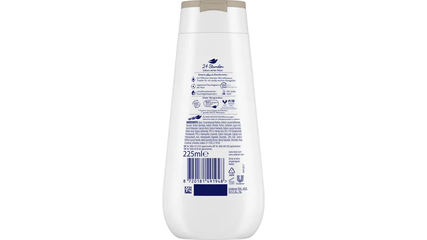 Dove Advanced Care Duschcreme Seidig-Zart 225 ml