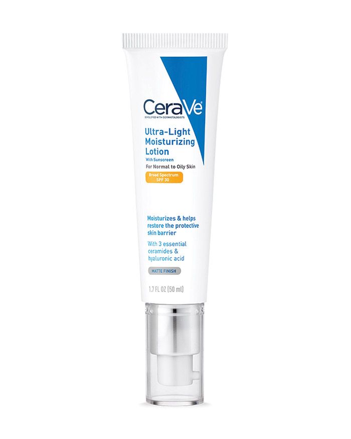 Lotion hydratante ultra-légère FPS 30 Hydratant léger et sans huile avec FPS