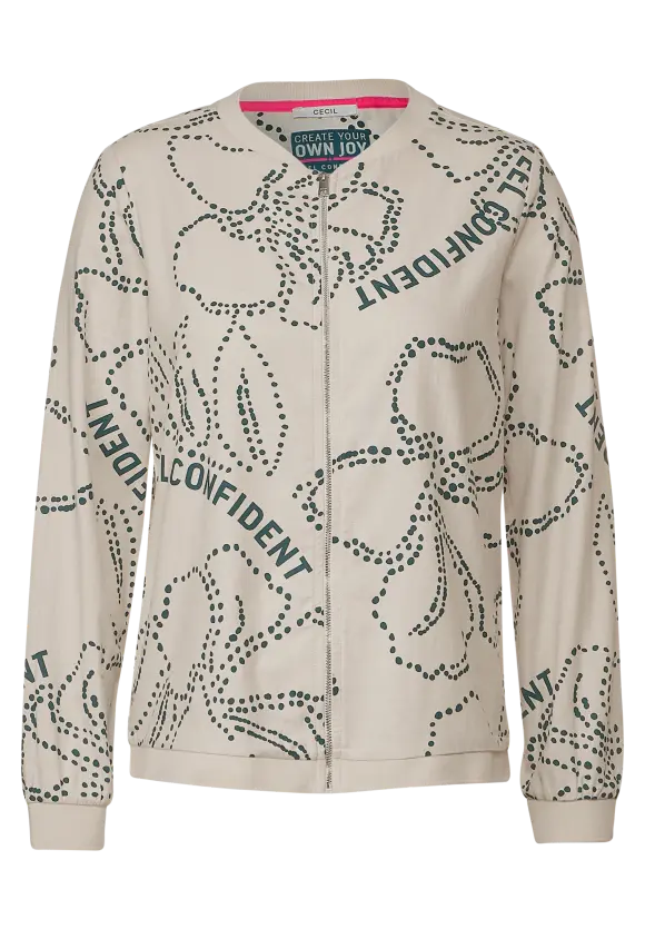 CECIL Print Blusenjacke