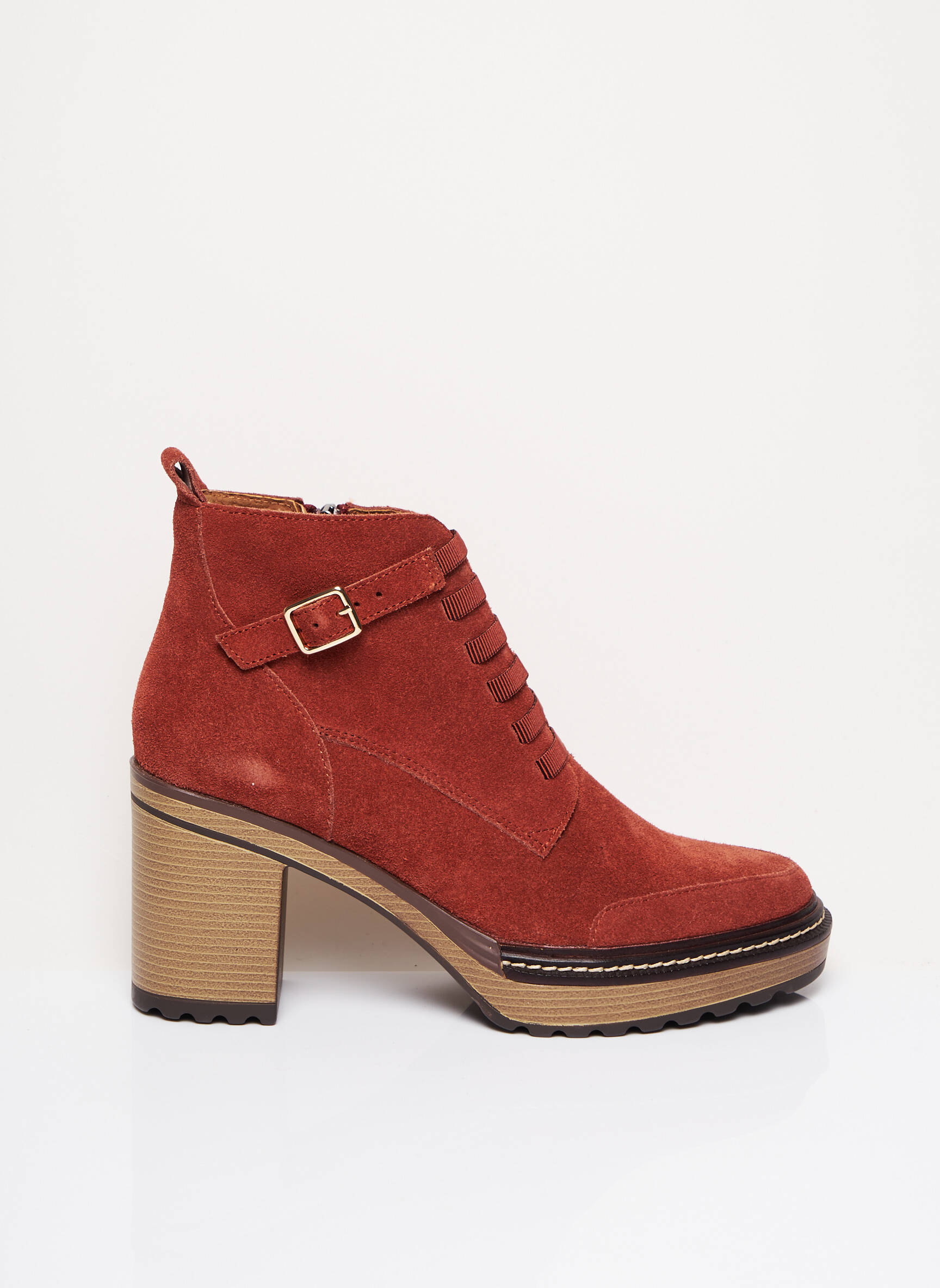 Emilie Karston Bottines Femme couleur orange