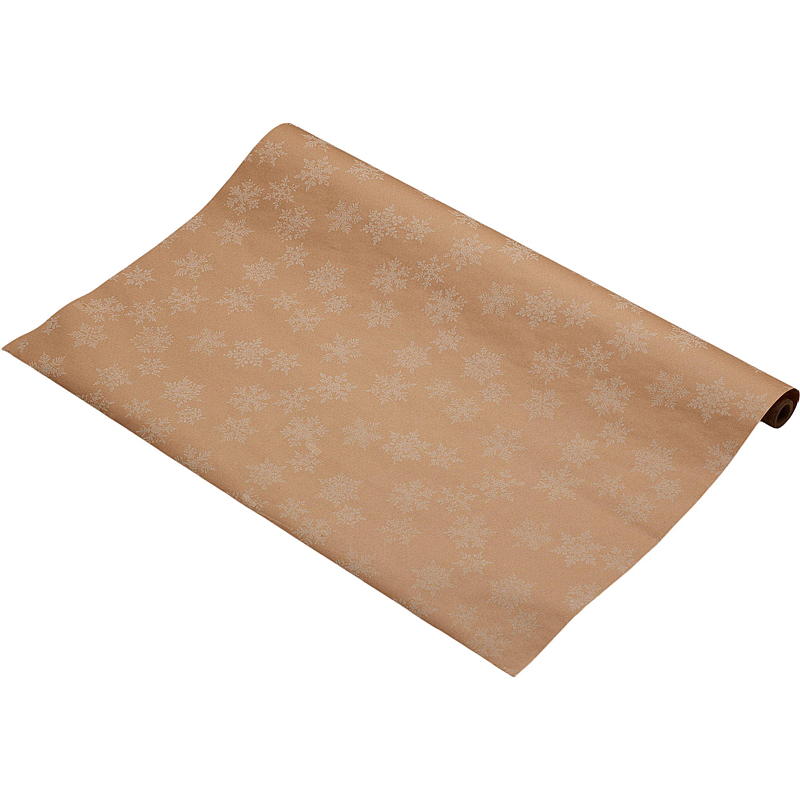 Home Julepapir 4 m x 70 cm, Kraft