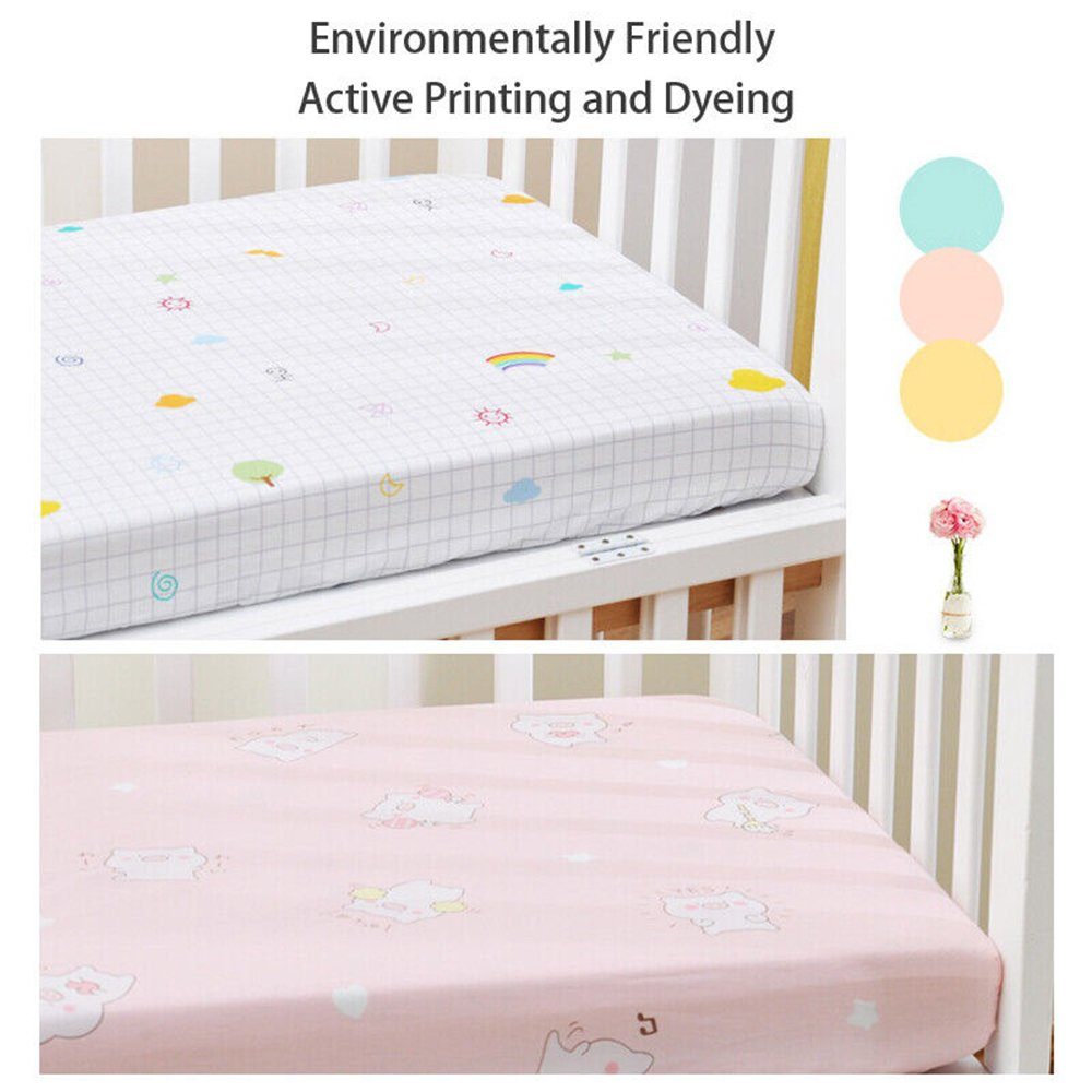Matratzenschoner Baumwoll-Babylaken & Matratzenschutz Set für das Babybett Perfine, Baby & Kinder Matratze Bettlaken 60x120 70x120 70x140 80x160 cm