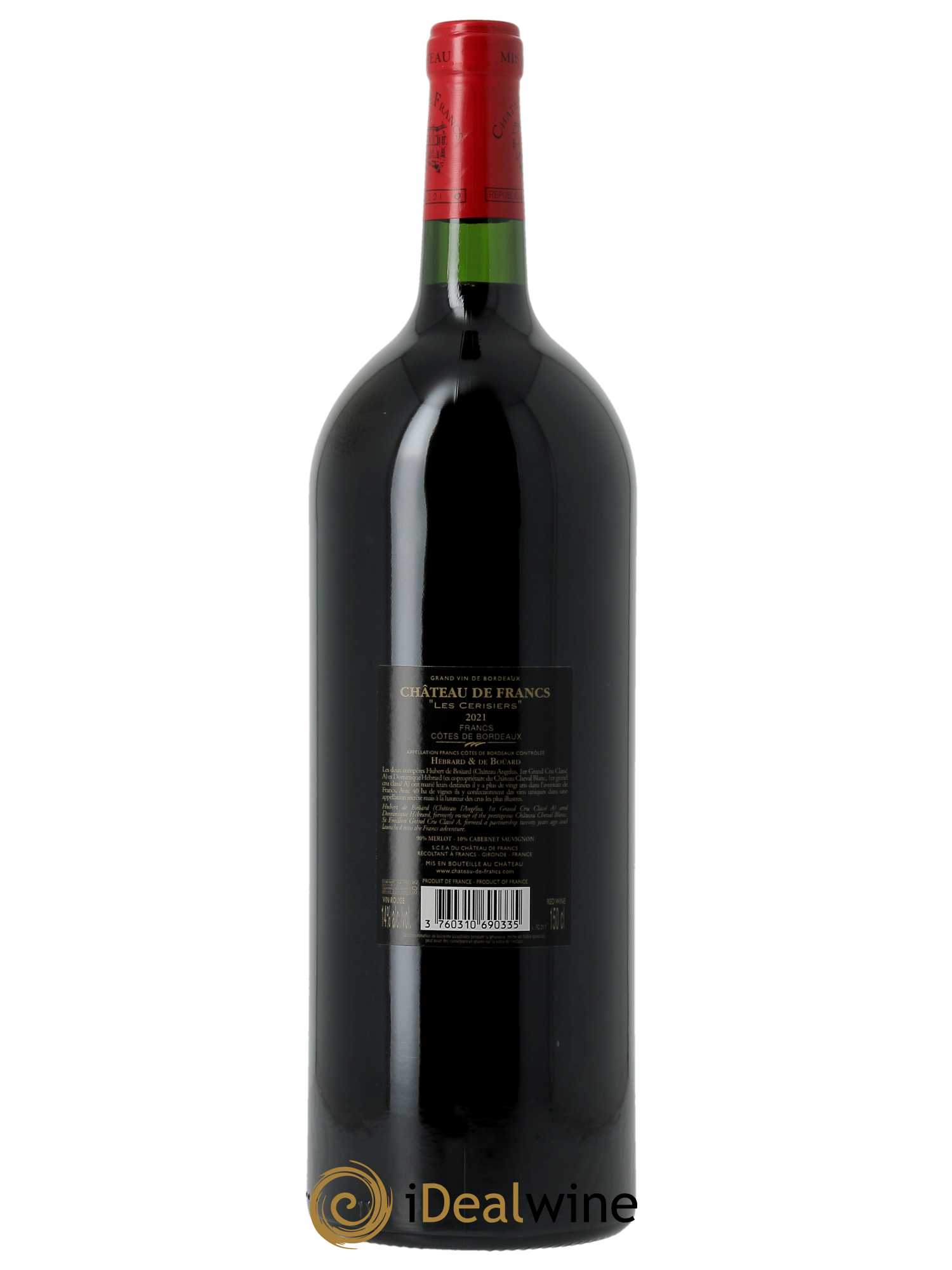 Château de Francs - Les Cerisiers  2021 - Lot de 1 Magnum