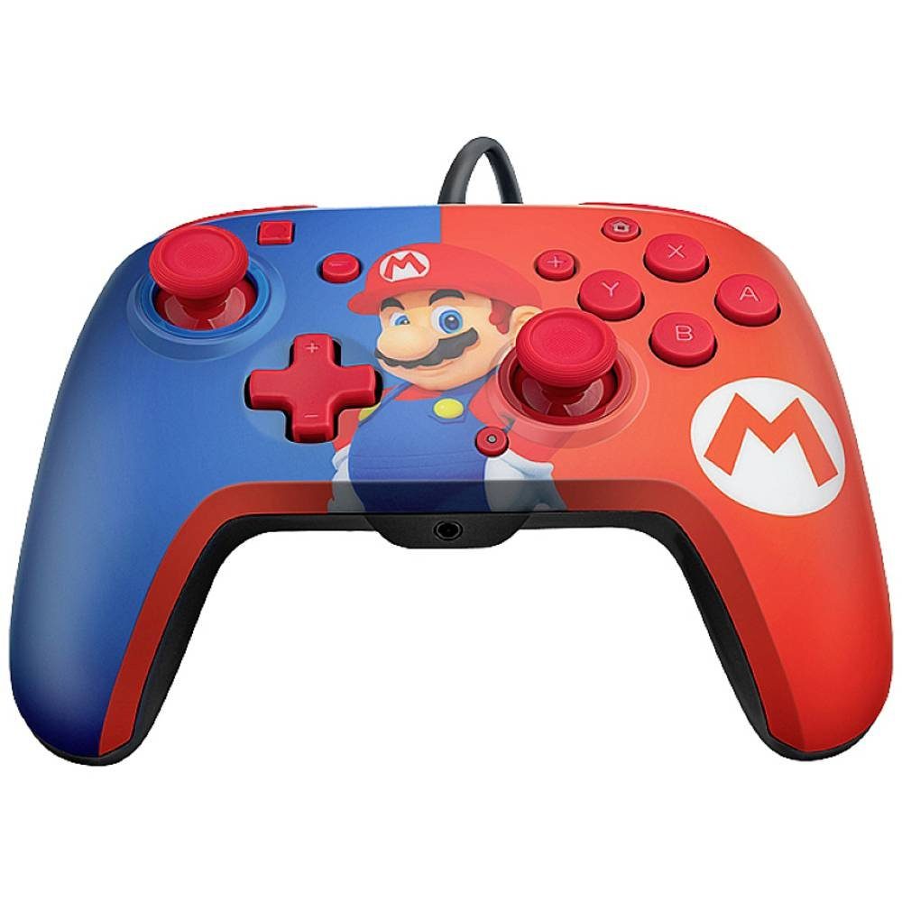 pdp Controller Faceoff Deluxe+Audio Mario Switch Smart-Home-Steuerelement