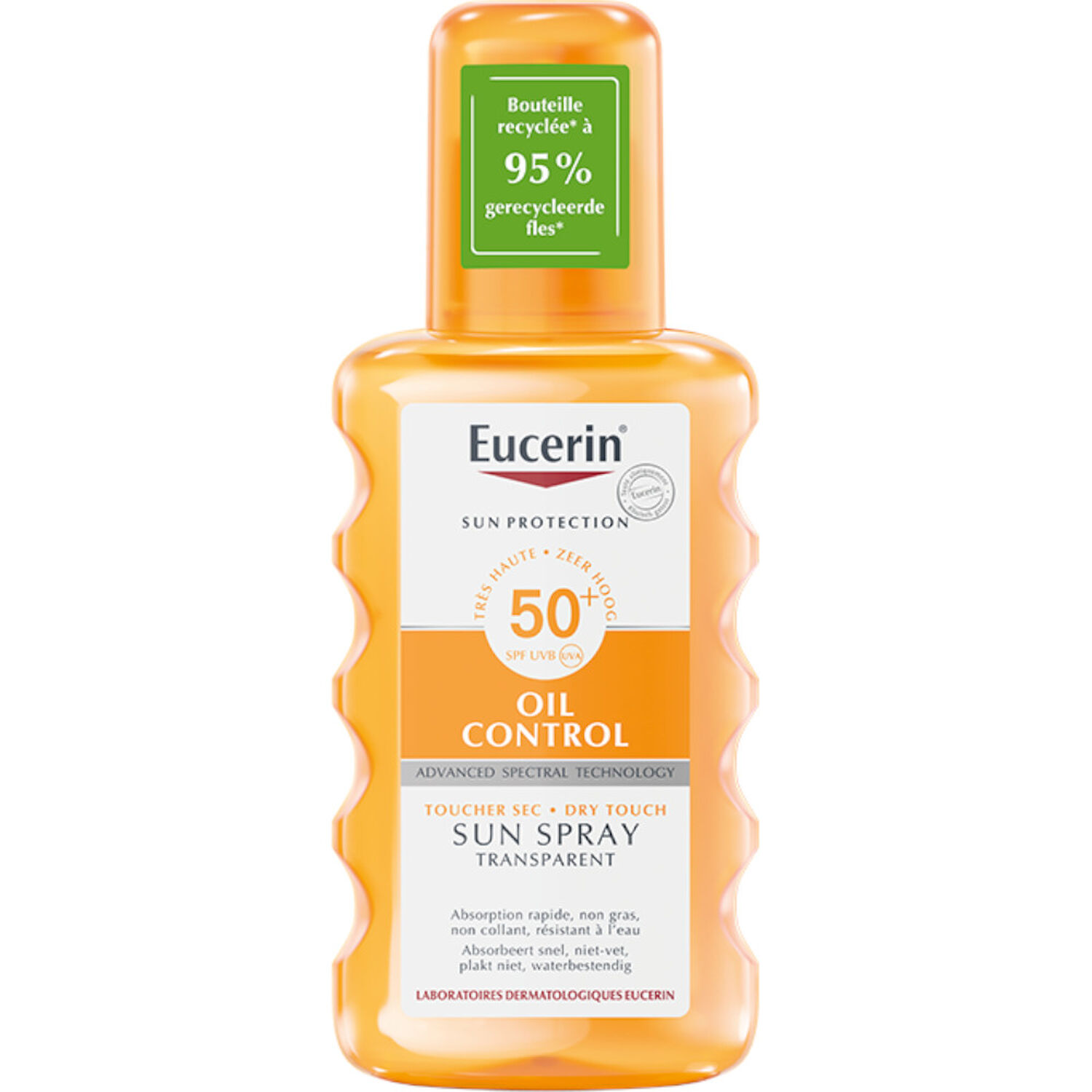 Eucerin Sun Sensitive Protect SPF50+ Spray Transparent Peaux Sensibles
