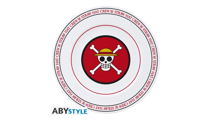 ONE PIECE 4er Teller Set Emblems