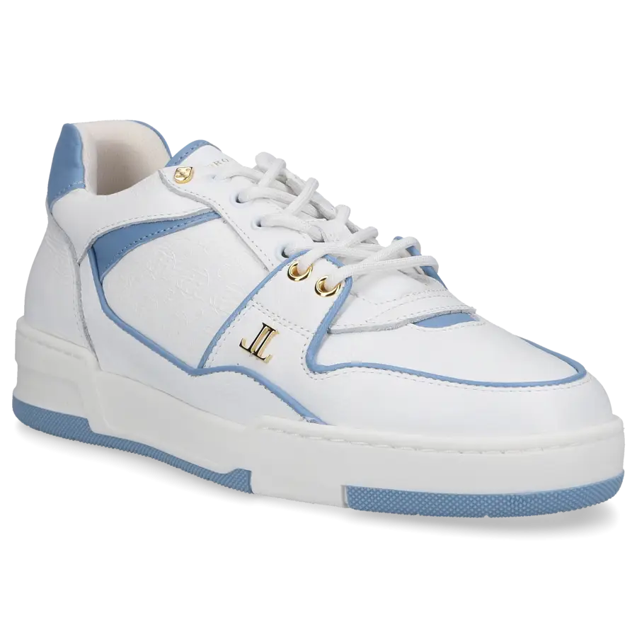 Leandro Lopes - Sneaker low JORDY V Kalbsleder - blau