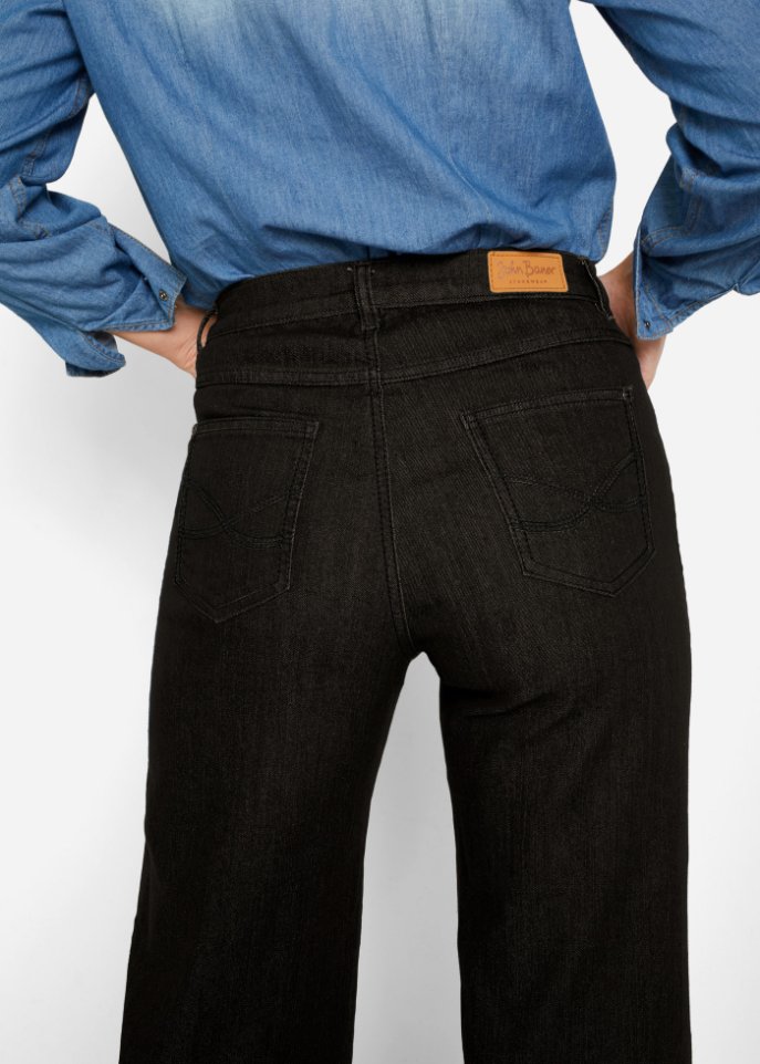 Komfort-Stretch-Jeans, Wide