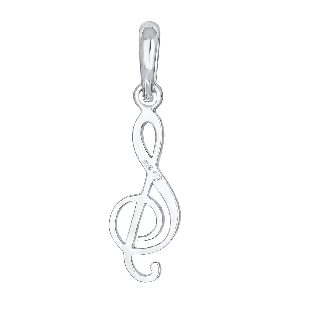 Elli Elli Pendentif Femmes pendentif clé de sol musique classique en argent sterling 9 Pendentif