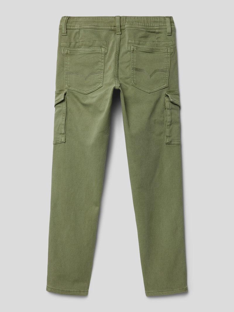 Cargohose im 5-Pocket-Design Modell 'CHASE' in olivgrün
