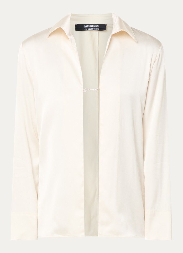 Bluzka satynowa Jacquemus The Notte