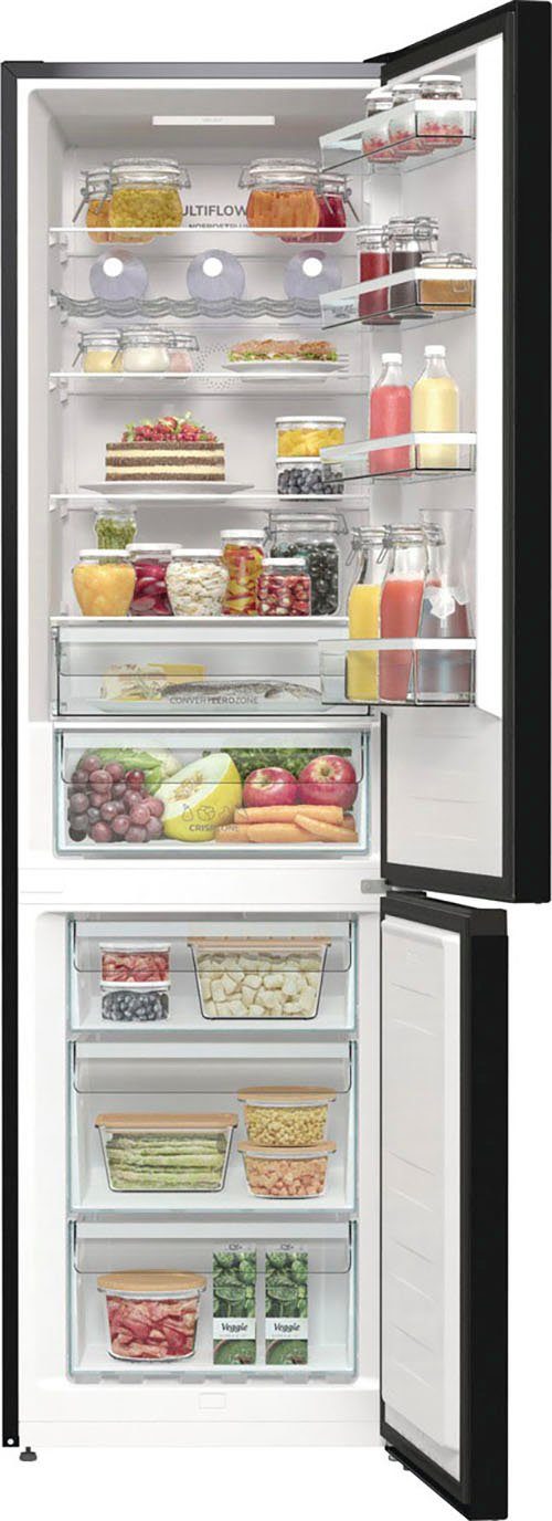 GORENJE Kühl-/Gefrierkombination NK 89B0 DBK, 200 cm hoch, 60 cm breit