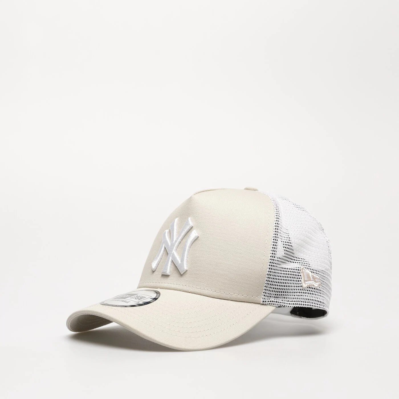NEW ERA MÜTZE LEAGUE ESS 9FORTY TRUCKER NYY STN NEW YORK YAN Beige