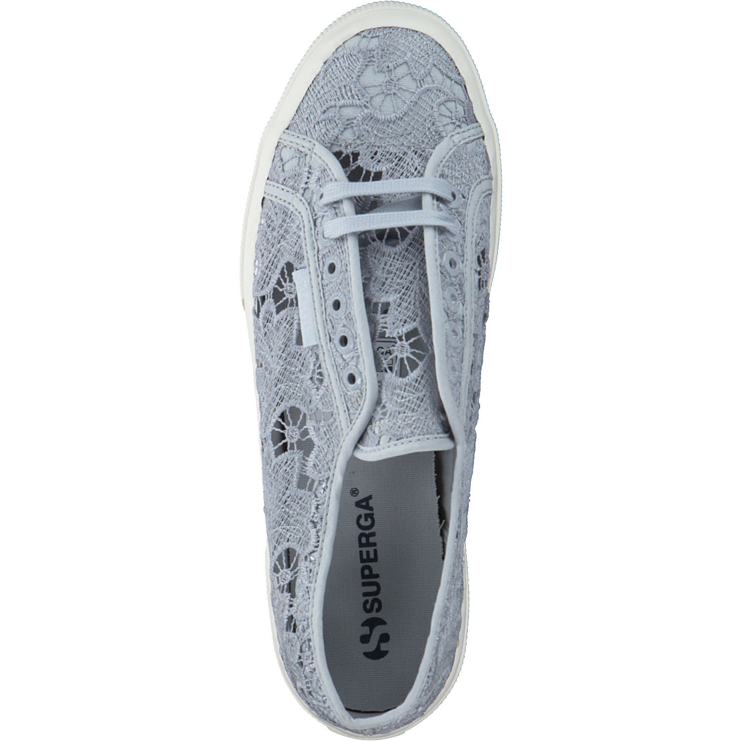 Superga 2750 Macrame S81219W, Sneakers Low, Damen, grey lilla avorio