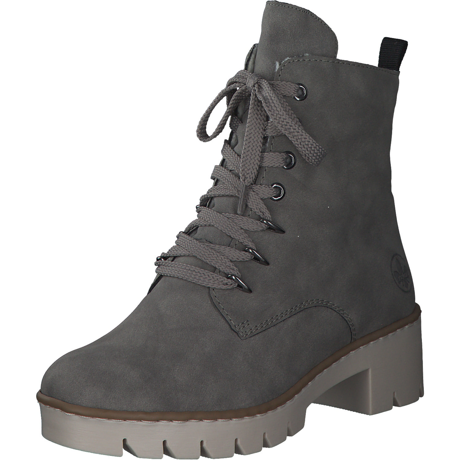 Rieker X5701, Ankle Boots, Damen, Grau