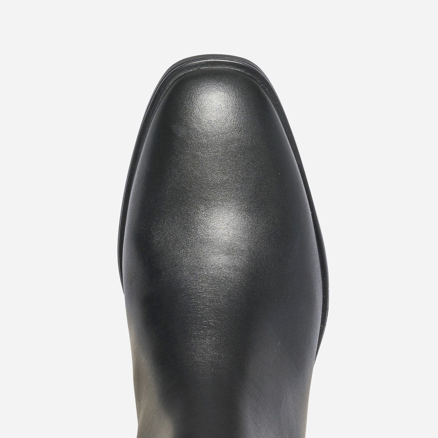 Botte noire bi matière