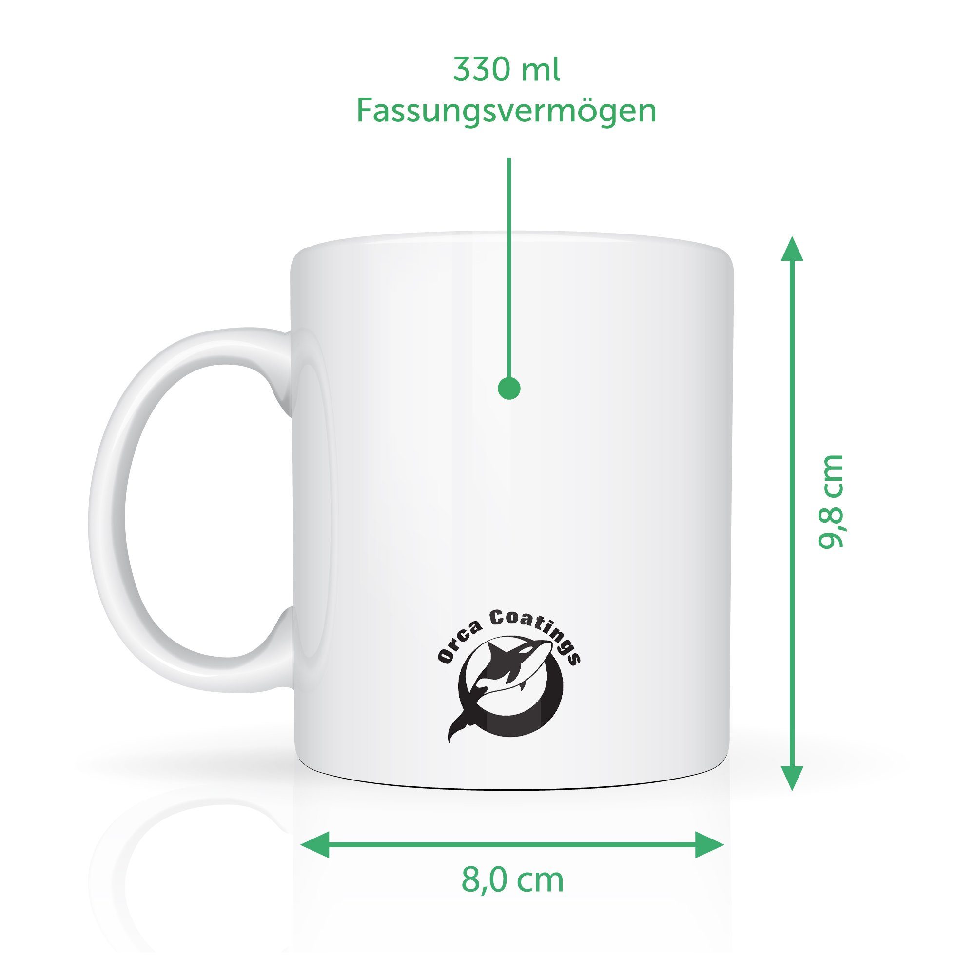 GRAVURZEILE Tasse mit Spruch Glück ist eine Freundin, - Persönliches Geschenk für Freundinnen zu verschiedenen Anlässen
