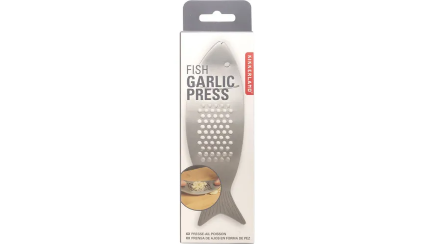 Kikkerland Knoblauchpresse Fisch