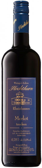 2016 Merlot trocken - Weingut Hochthurn