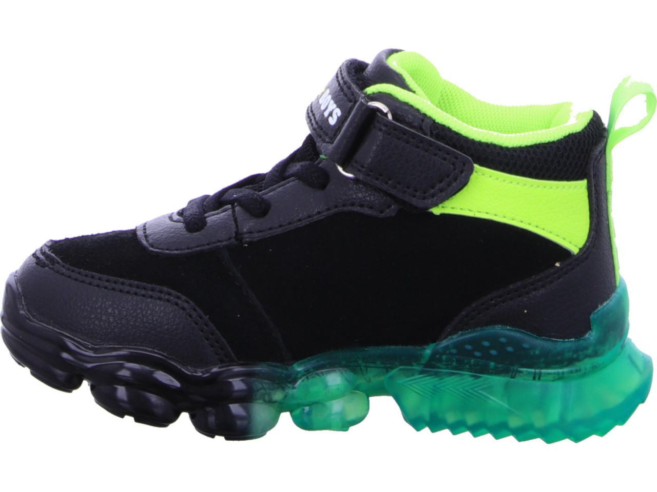 DIVERSE Jungen Sneaker schwarz Stegosauro