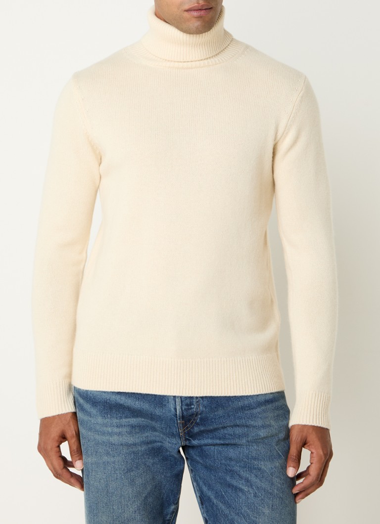 Sandro Fine-knit turtleneck in cashmere blend