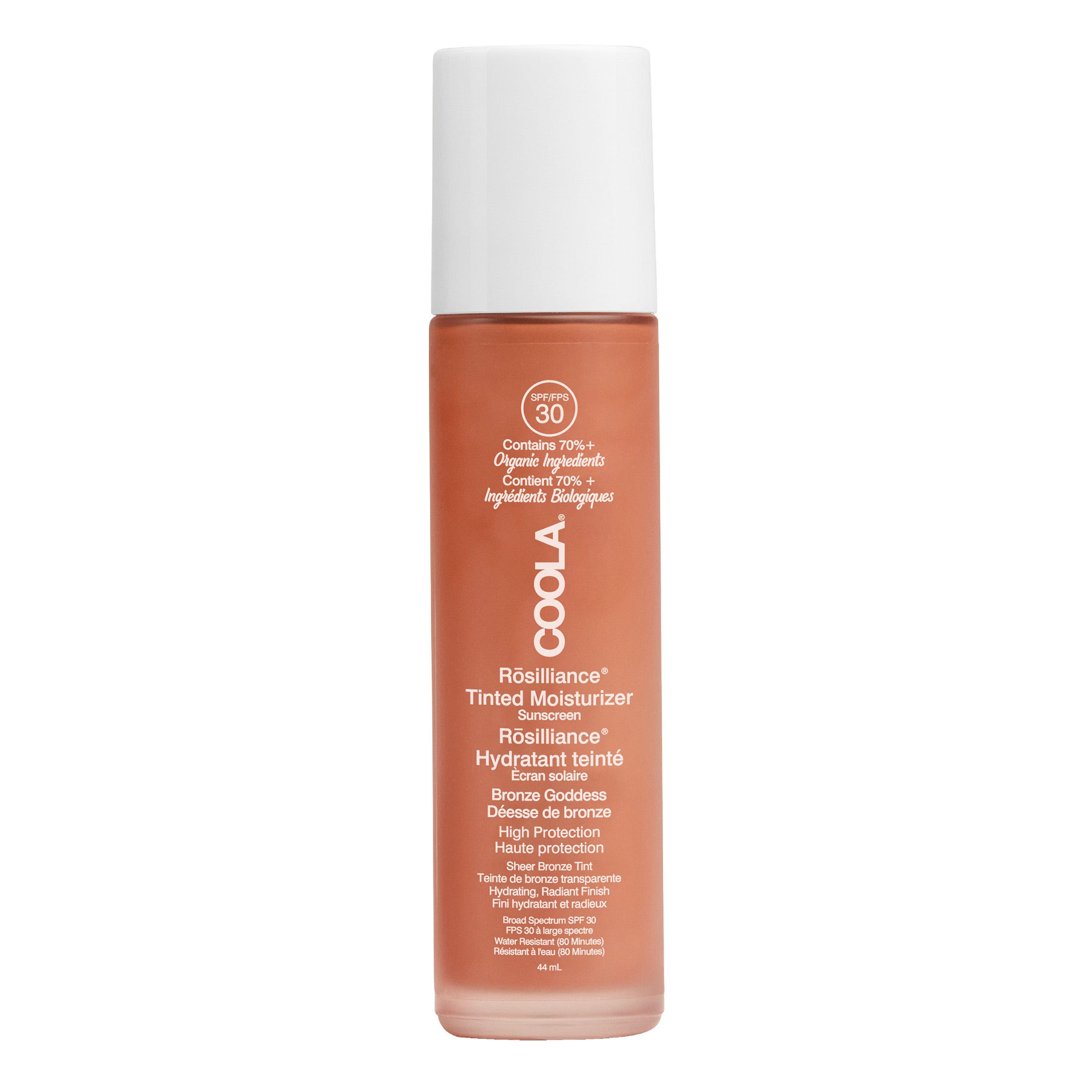 COOLA Rosilliance Tinted Moisturizer SPF30 Cream Bronze Goddess 44 ml