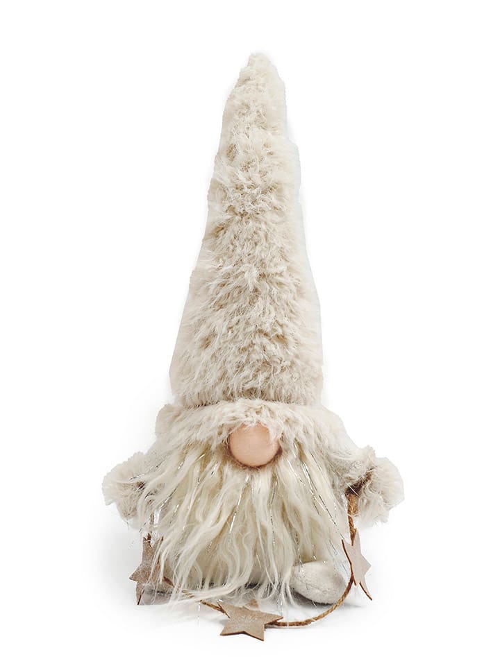 SiL Interiors Dekofigur ''Sitting Santa'' in Creme - (B)17 x (H)33 x (T)12 cm günstig kaufen onesize