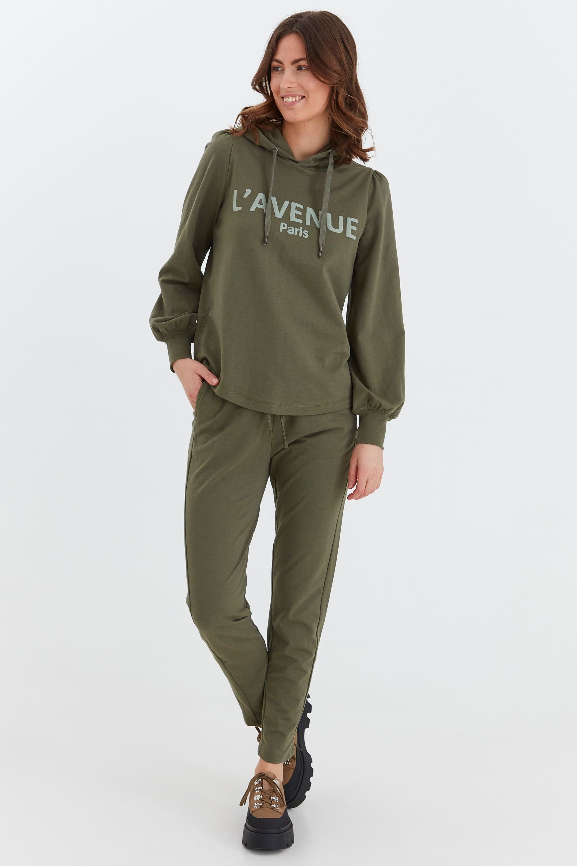 fransa Stoffhose Fransa Fransa Damen Sweathose mit Tunnelzug