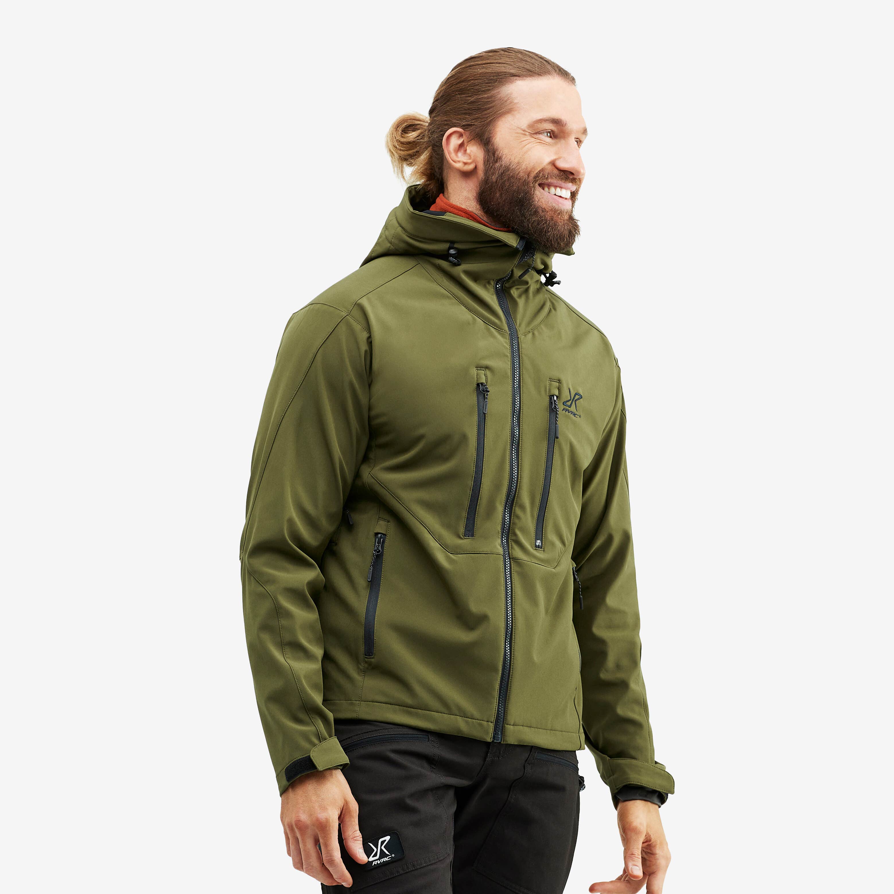 Trail Jacket Homme Dark Olive