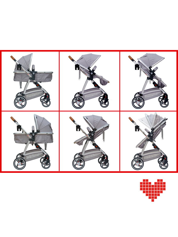 Lalalux Kinderwagen 