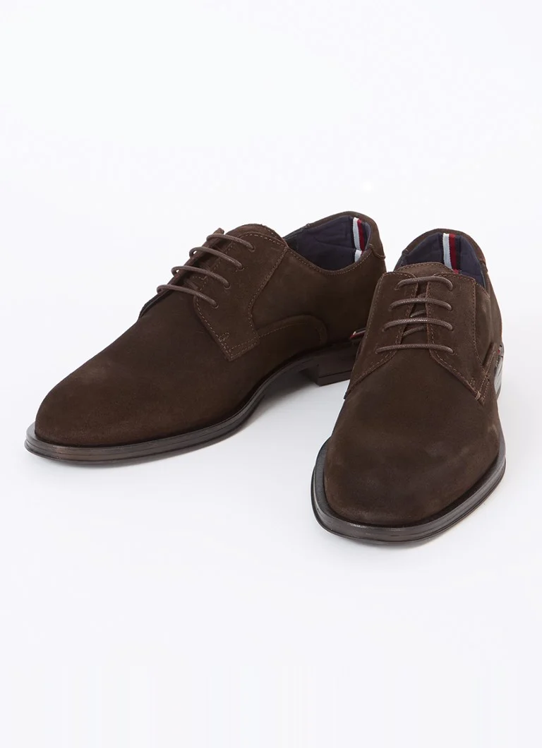 Tommy Hilfiger  Core veterschoen van suède