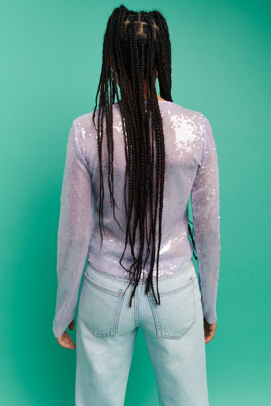 Silvana sequin top