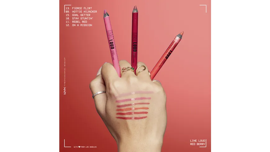 NYX PROFESSIONAL MAKEUP Line Loud Longwear Lipliner 1.2 g 15 - Goal Getter