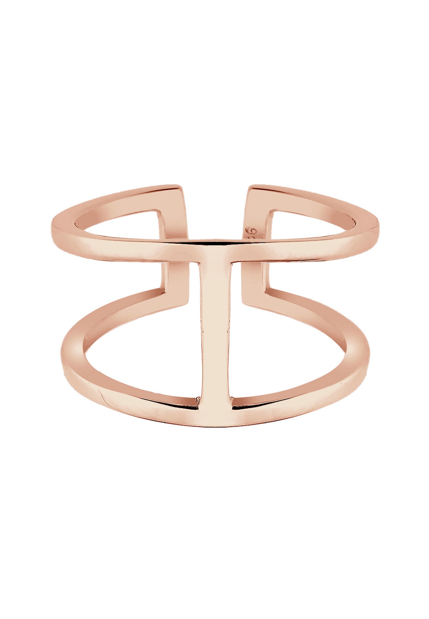 Elli Geo Minimalist Trend Női Gyűrű - (925/1000) Ezüst