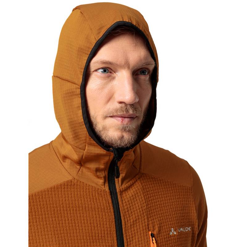 VAUDE Men's Monviso Hooded Grid Fleece Jacket Outdoorjacke Herren