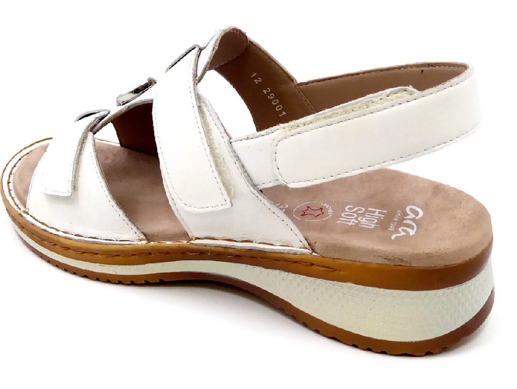 ARA Klassische Sandalen weiss Hawaii 2.0
