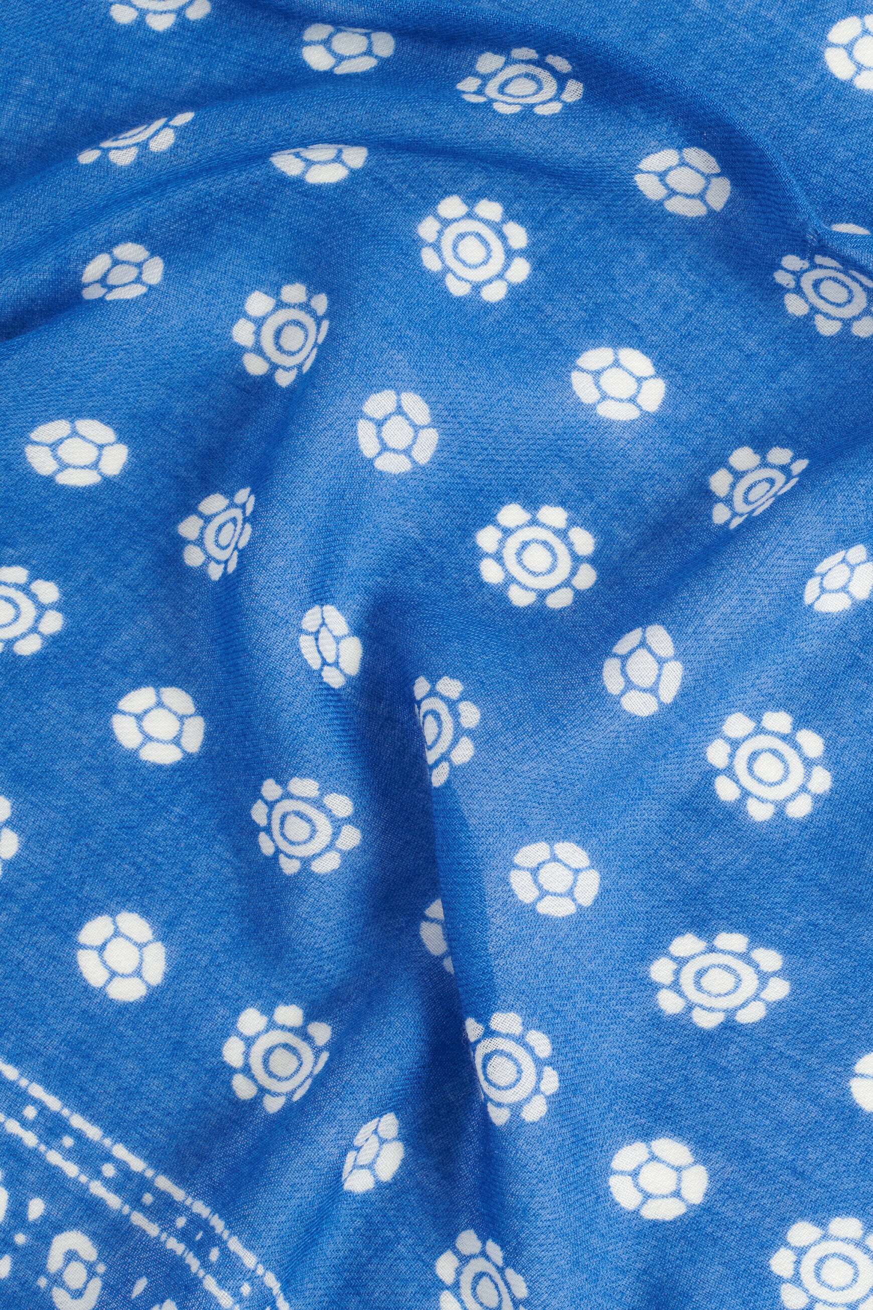 foulard polo 100% laine denim double stone femme
