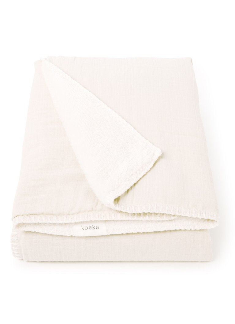 Koeka Teddy Faro crib blanket 100 x 75 cm