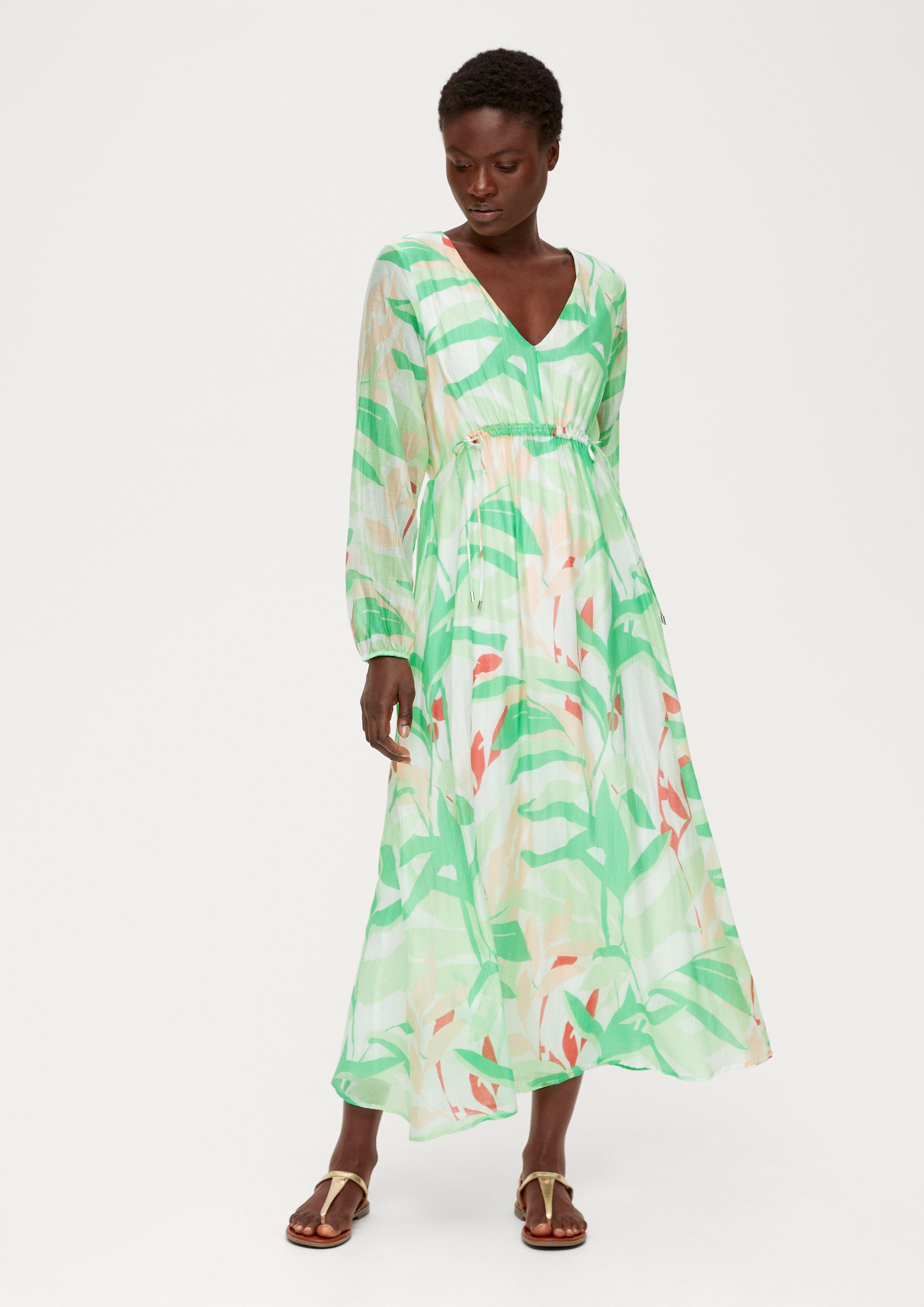 Maxikleid aus Lyocellmix  2130469-02A1